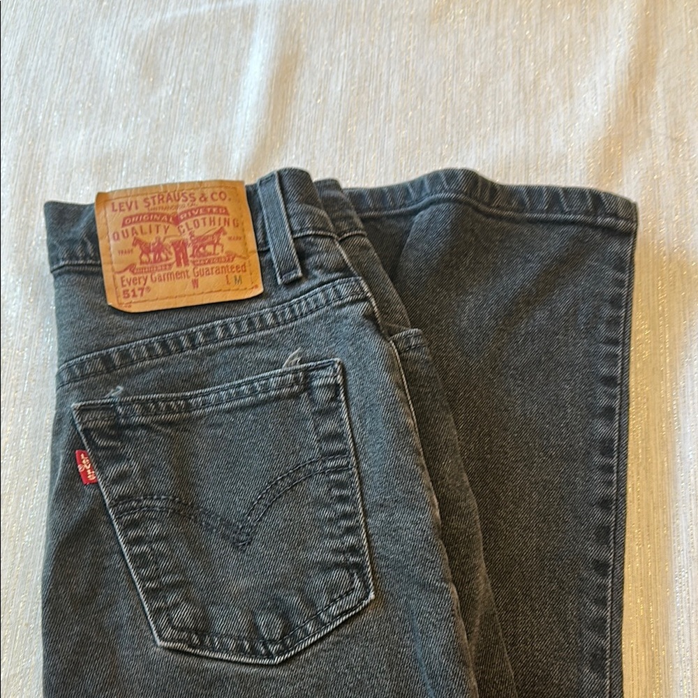 Levi's women’s 517 Black Slim fit Bootcut Jeans